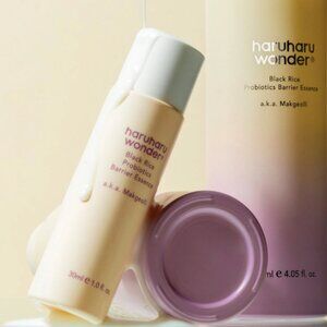 haruharu Wonder Black Rice Probiotics Barrier Essence travel size 30ml NEW NWT